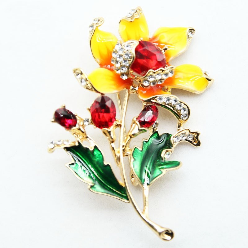 Sun Flower Brooch